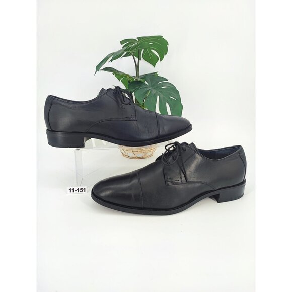 Cole Haan Men’s Black Leather Cap Toe Oxford Shoes Size 11.5M US main image 6
